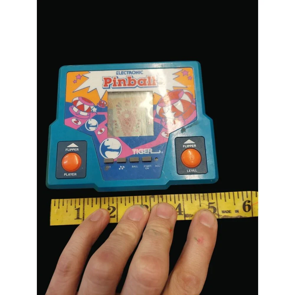 Vintage 1987 Tiger Electronic Hand Held Pin Ball